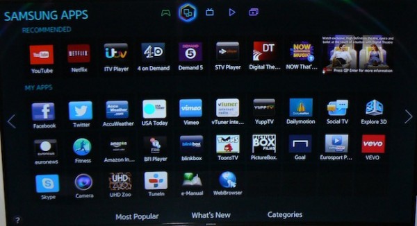Apps for samsung smart tv download